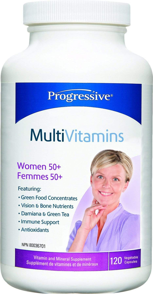 الفيتامينات المتعددة التقدمية للنساء 50+
