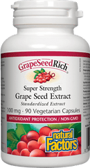 Natural Factors GrapeSeedRich 100 mg 90 Capsules