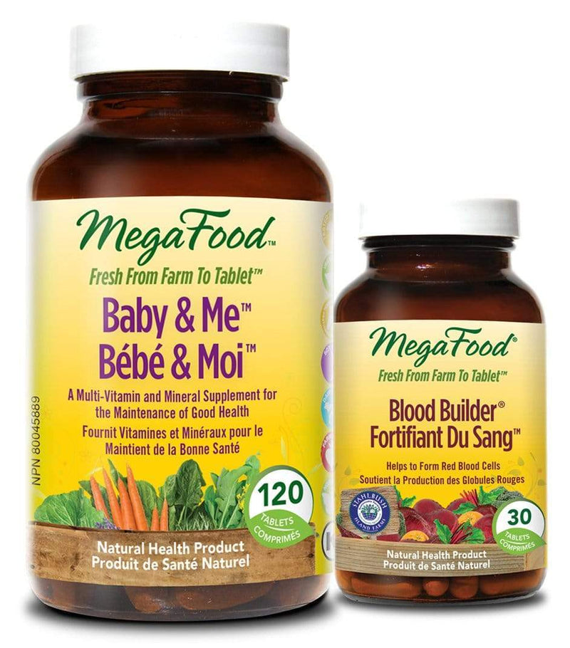 MegaFood Baby & Me 2 With Free Blood Builder