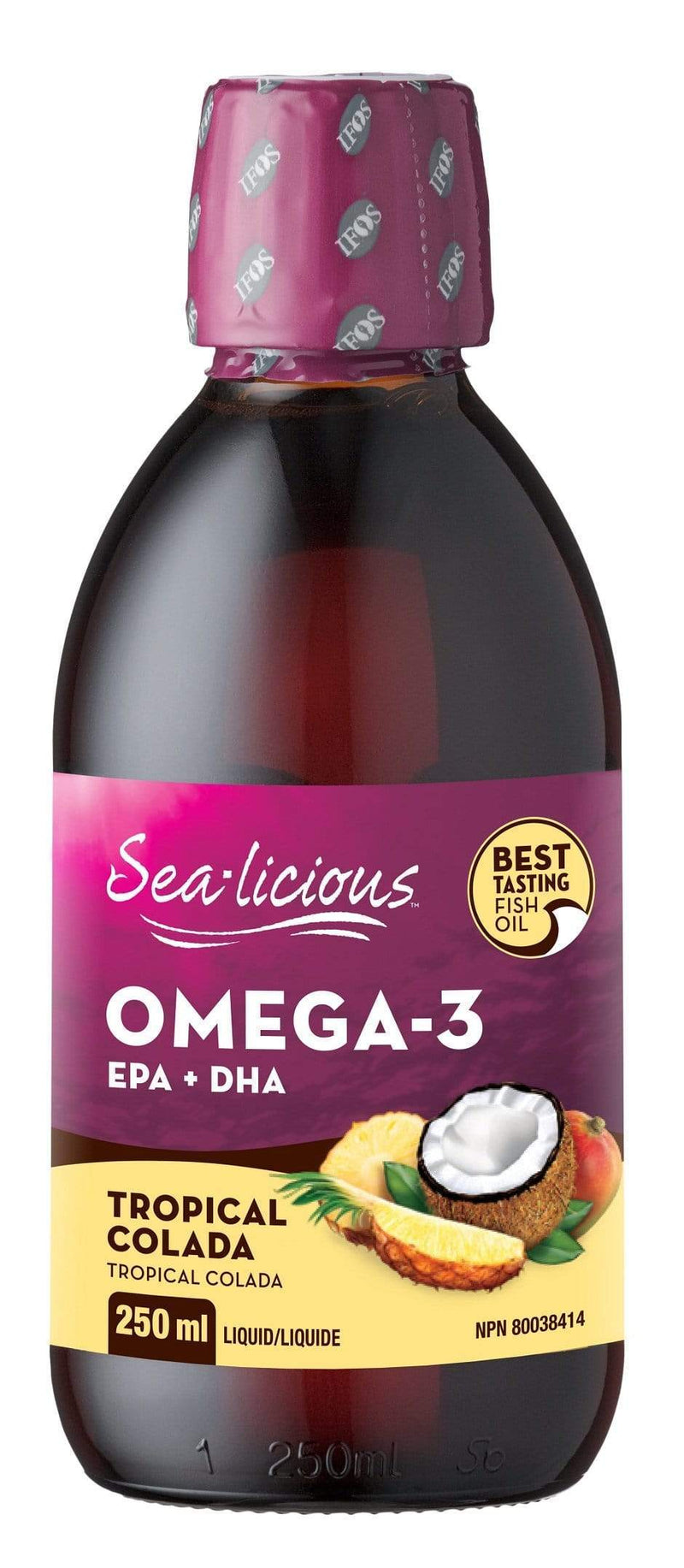 Karlene's Sea-licious Omega-3 with EPA + DHA - Tropical Colada