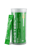 أنبوب مزيج رياضي طبيعي عالي الأداء من BioSteel بالليمون والليمون 12 عبوة فردية