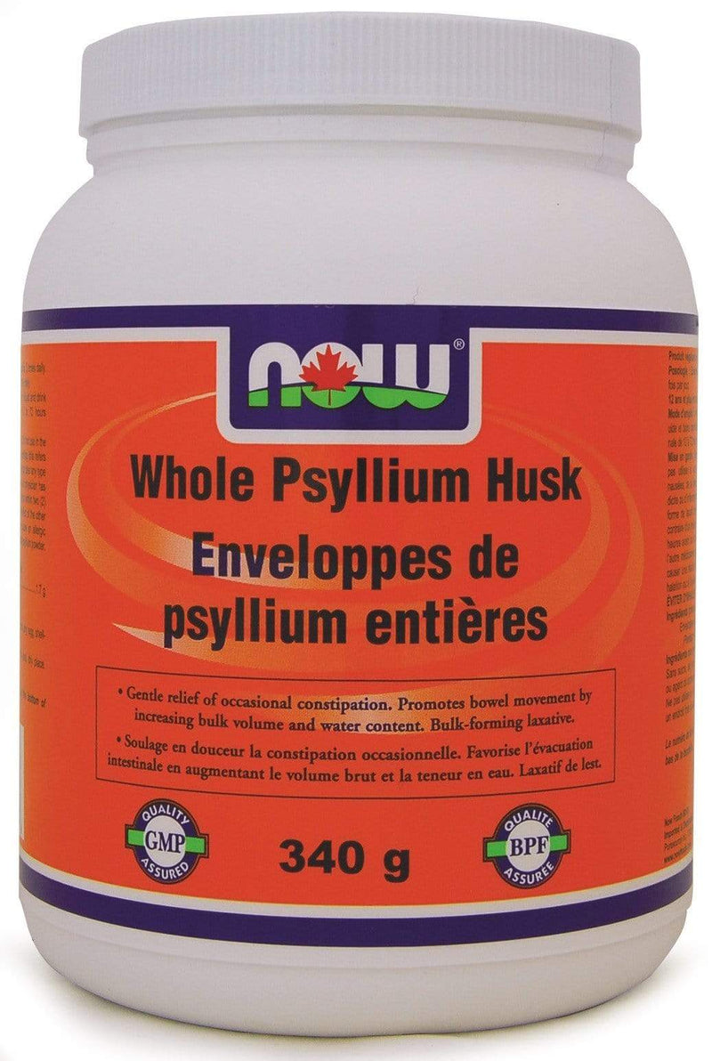 NOW Psyllium Husks Whole (bottle) 340 g