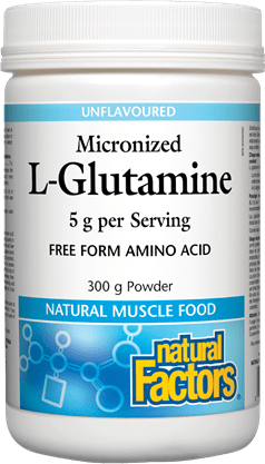 Natural Factors Micronized L-Glutamine Unflavoured 300g