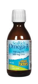 Natural Factors SeaRich 오메가-3 코코넛-라임