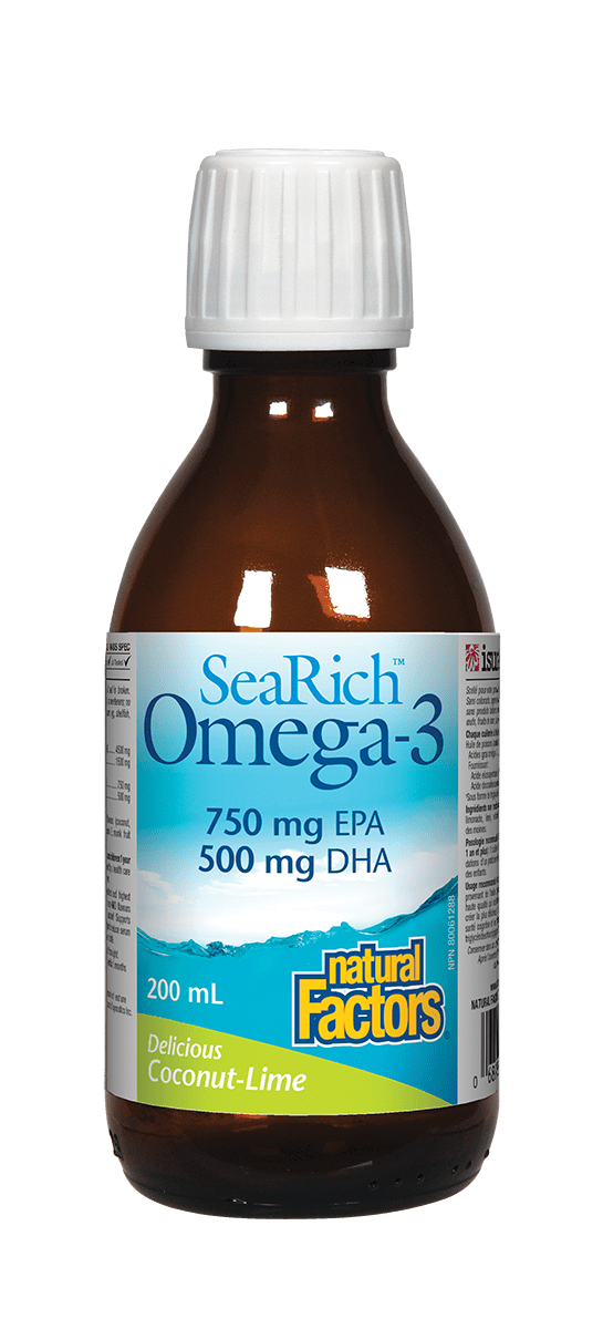 Natural Factors SeaRich Omega-3 Coconut-Lime
