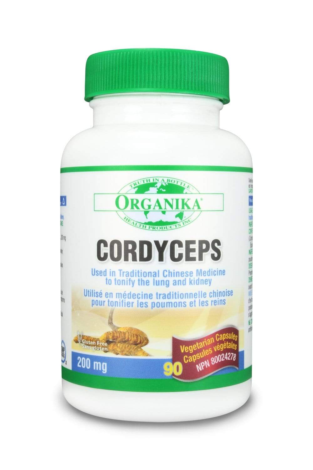 Organika MUSHROOM EXTRACT - CORDYCEPS 200MG
