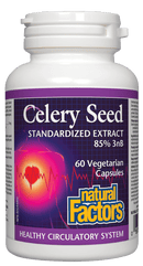 Natural Factors Celery Seed Extract 60 Capsules