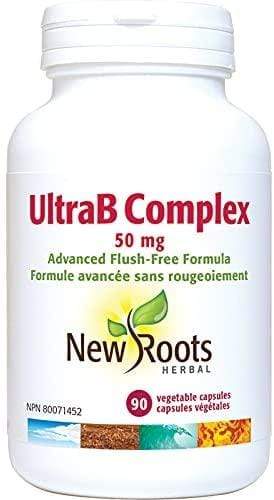 New Roots Ultra B Complex 50 mg Vegetable Capsules (90 Capsules)