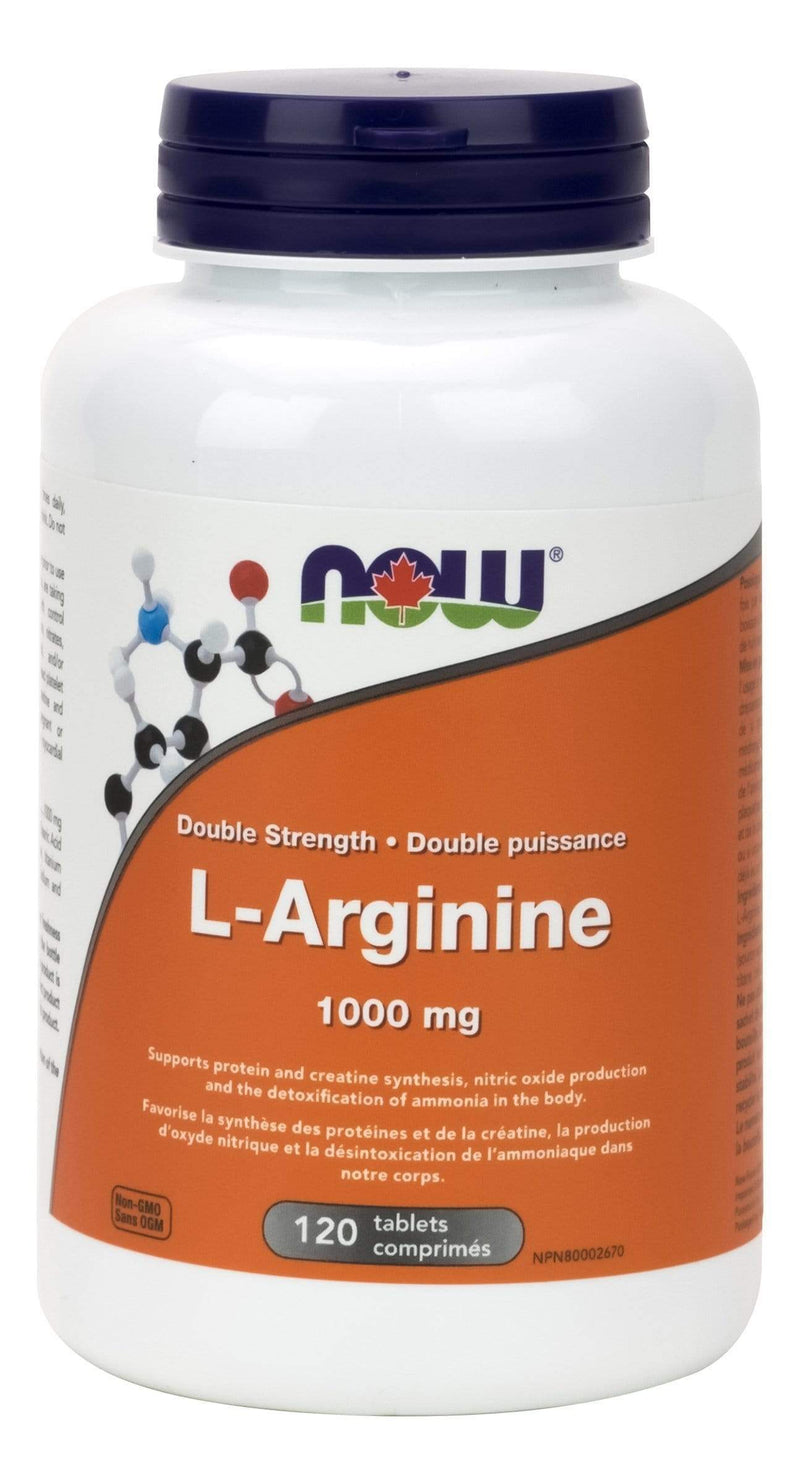 NOW L-Arginine 1000 mg 120 Tablets