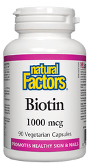 내추럴 팩터스 비오틴 1000mcg 90캡슐