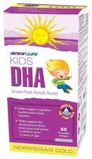 Renew Life Danish Gold Kids DHA 60 كبسولة هلامية قابلة للمضغ (تم إيقافها)