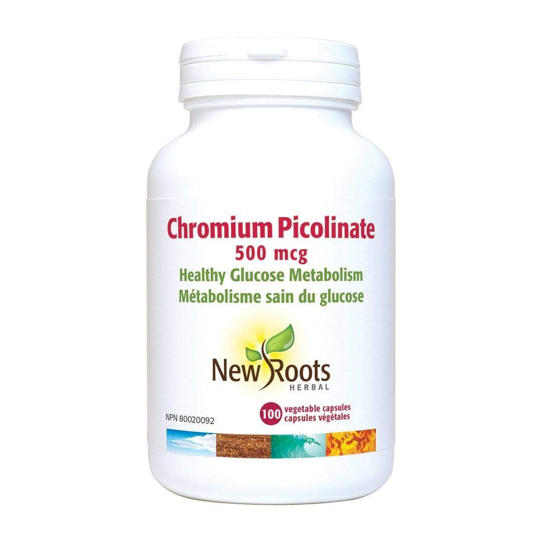 New Roots CHROMIUM PICOLINATE 500 MCG