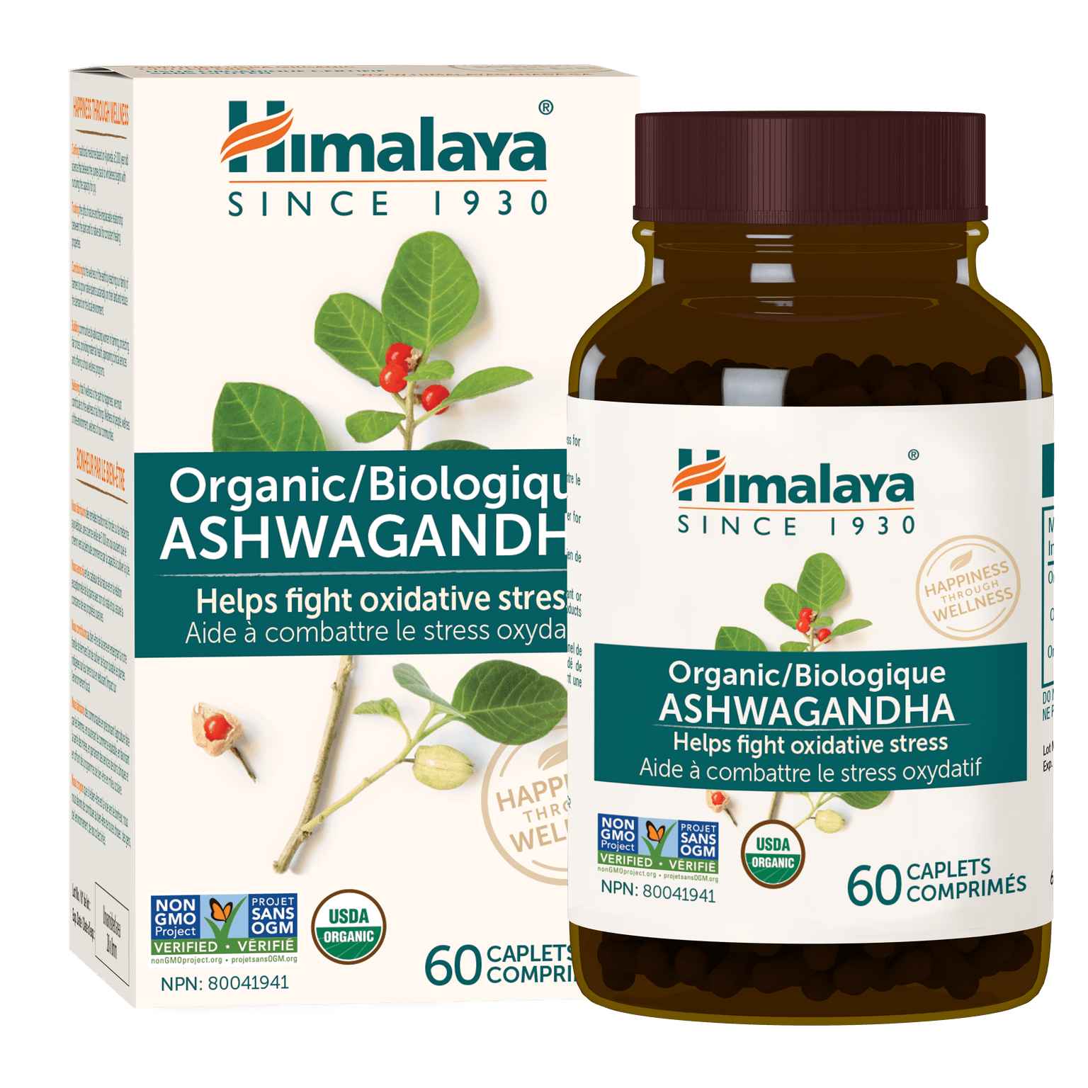 Himalaya Organic Ashwagandha Caplets