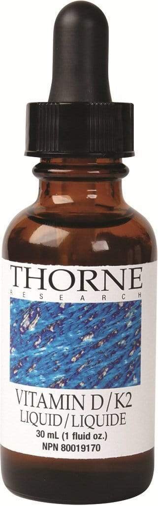 Thorne Research 비타민 D/K2 액체