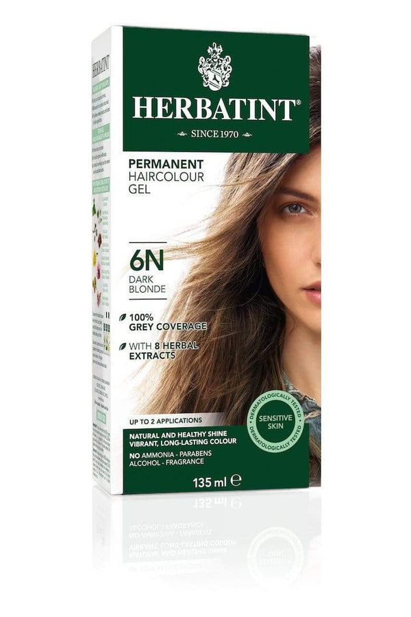 جل هيرباتينت لتلوين الشعر بالأعشاب الدائمة - 6N أشقر داكن