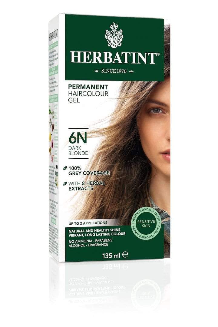 Herbatint Permanent Herbal Haircolor Gel - 6N Dark Blonde