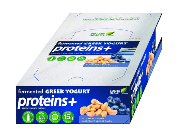 Genuine Health Fermented Greek Yogurt Proteins+ - Blueberry Cashew