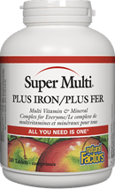 Natural Factors Super Multi Plus Iron, 180 Tablets