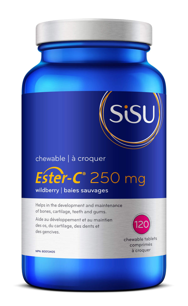 시수 에스테르-C 250 mg 와일드베리 120 츄어블 정제