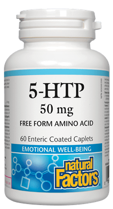 Natural Factors 5-HTP 50 mg 60 Caplets