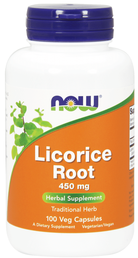 NOW Licorice Root 450 mg 100 V-Caps