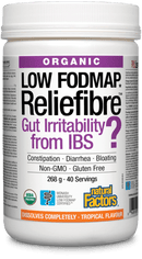 Natural Factors Organic Low Fodmap Reliefibre - Tropical