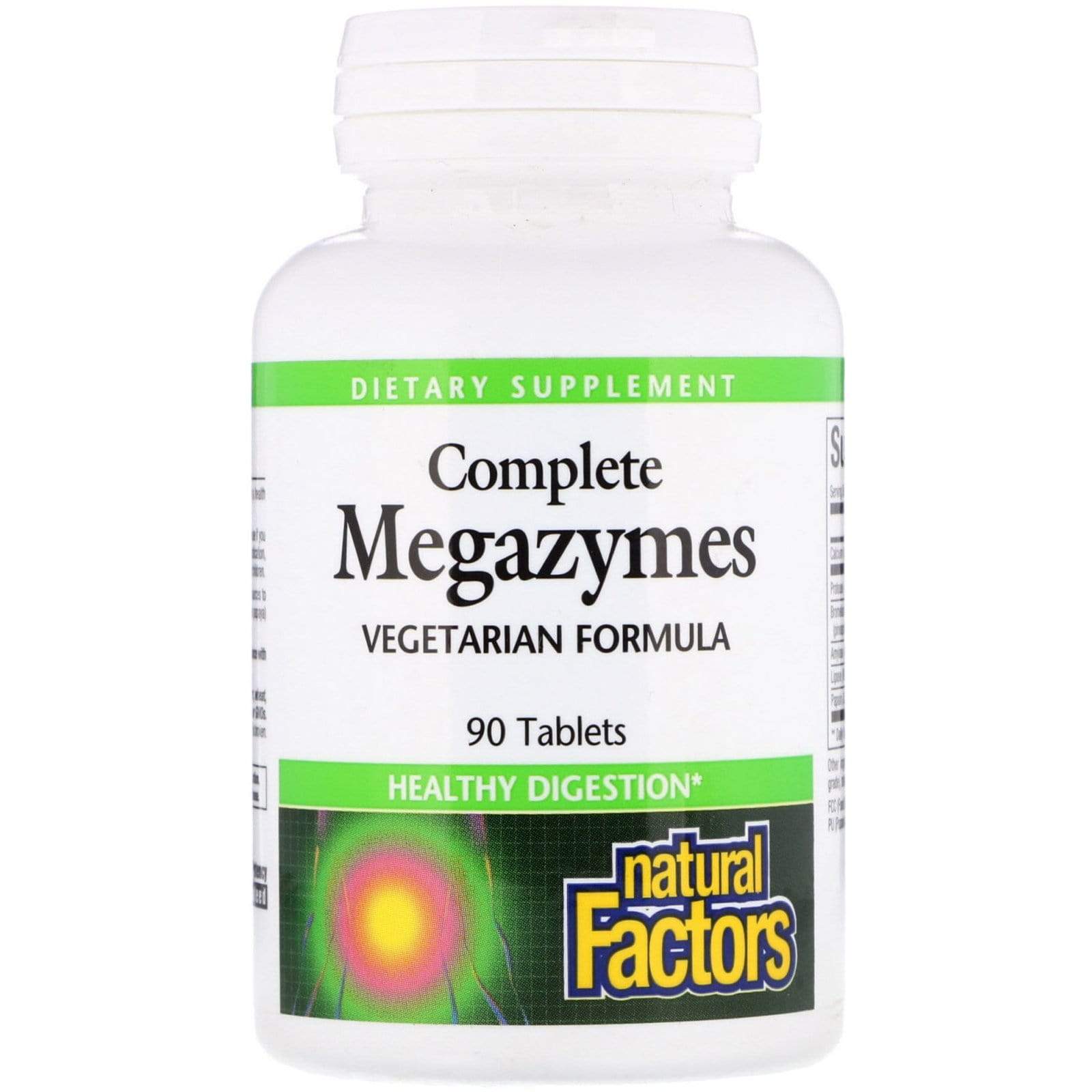 Natural Factors Complete Megazymes 90 Tablets