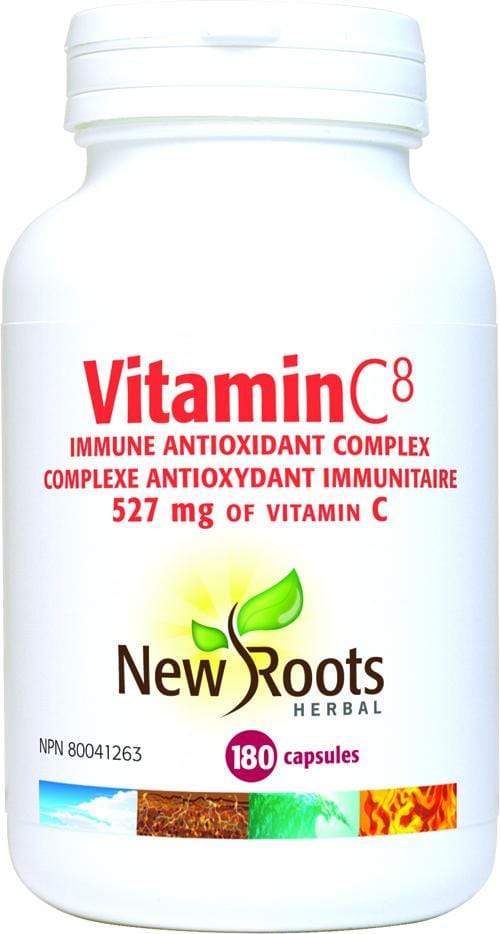 New Roots Vitamin C8 527 mg 180 Capsules