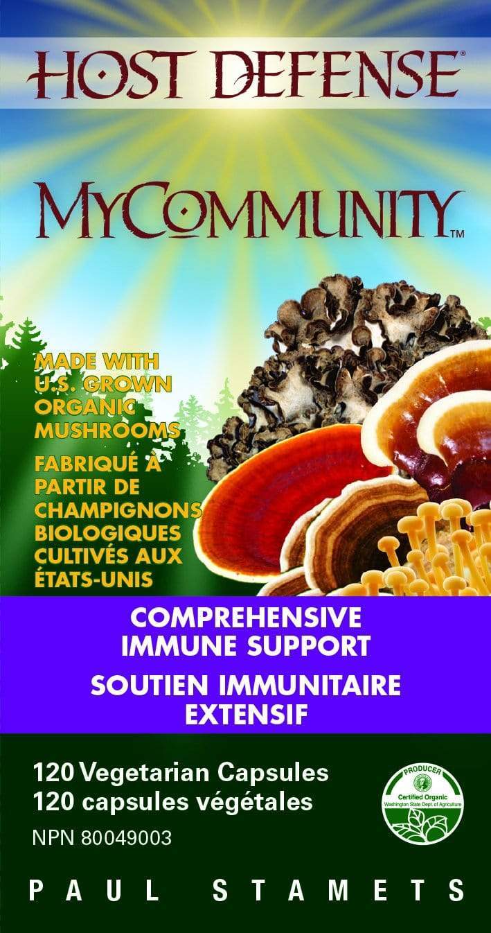 Host Defense My Community Comprehensive Immune Support 120 Capsules