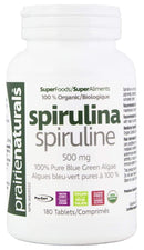 Prairie Naturals Spirulina 500 mg