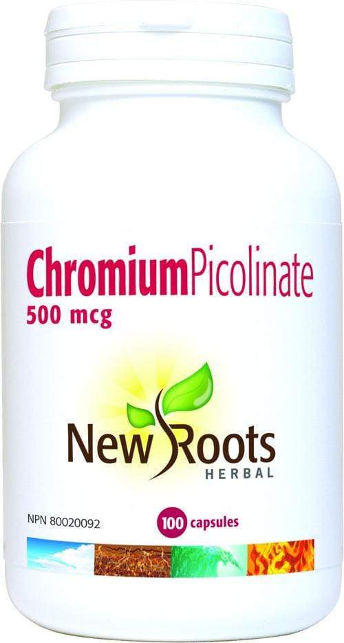 New Roots CHROMIUM PICOLINATE 500 MCG