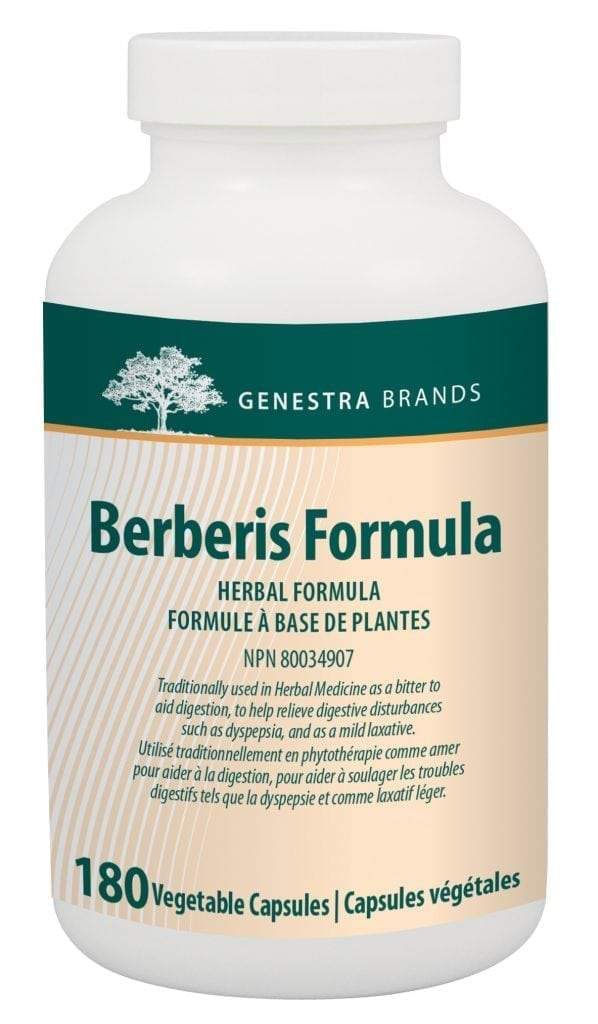 Genestra Berberis 포뮬러 식물성 캡슐 