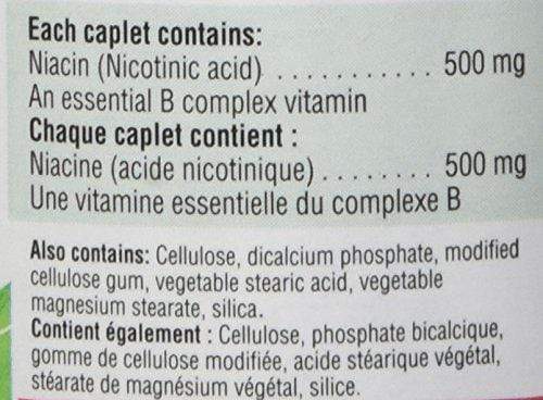 Jamieson Niacin 500 mg 100 Caplets