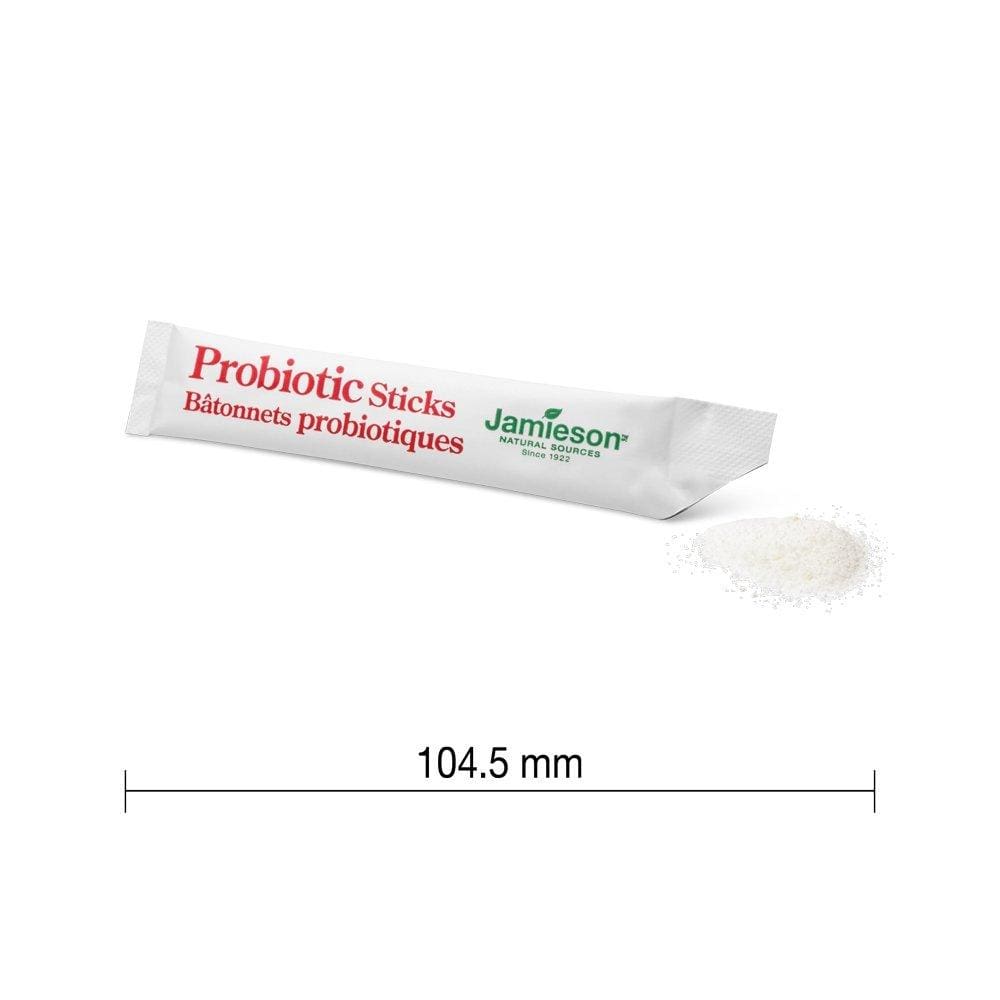 Jamieson Probiotic Sticks Delicious Fruit Flavour 30 Dissolving Powder Sticks