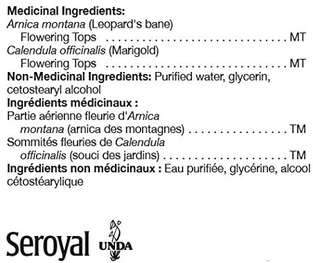 UNDA, Arnica Cream, 40g