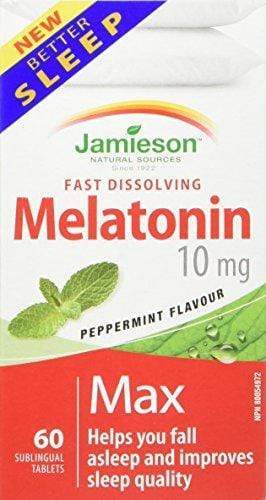 Jamieson Fast Dissolving Melatonin 60 Tablets
