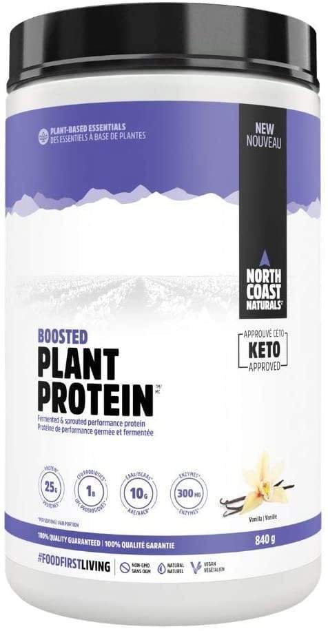 North Coast Naturals Boosted Plant Protein 840 g - Vanilla