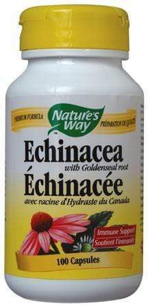 Nature's Way Echinacea & Goldenseal 100 Capsules
