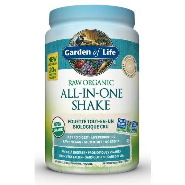 Garden of Life Raw Organic All-In-One Shake Lightly Sweet