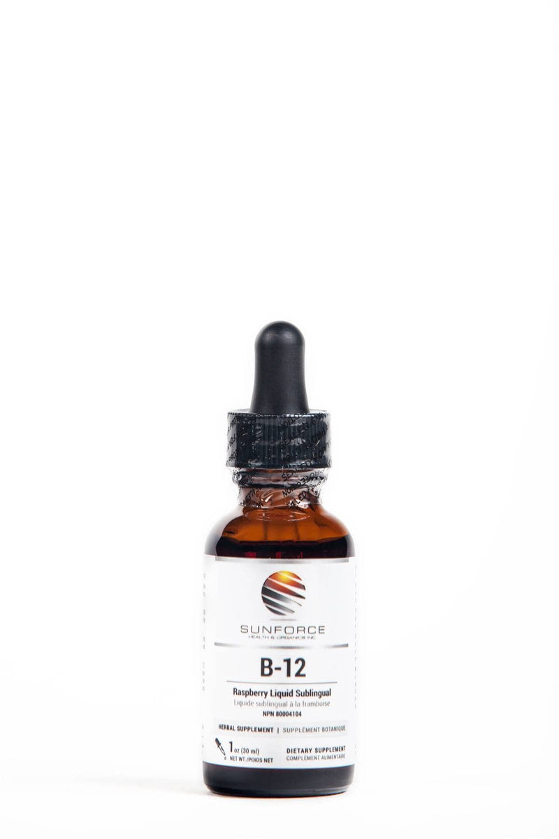 SunForce Vitamin B-12 Methylcobalamin 1000mcg, Raspberry Flavour