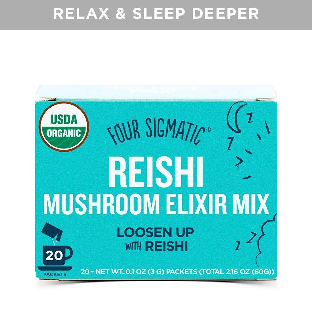 Four Sigmatic Reishi Mushroom Elixir Mix 20 x 3 g Packets
