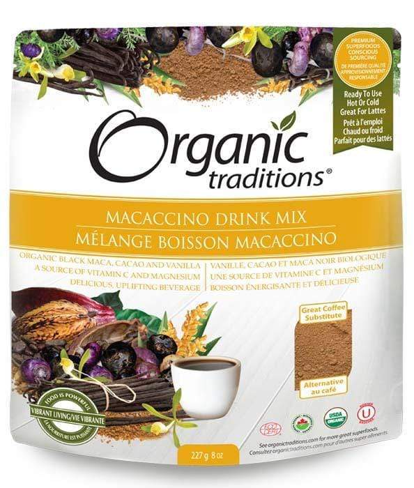 Organic Traditions Macaccino Drink Mix