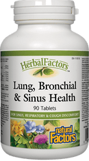 Natural Factors 폐, 기관지 및 부비강 건강 90정