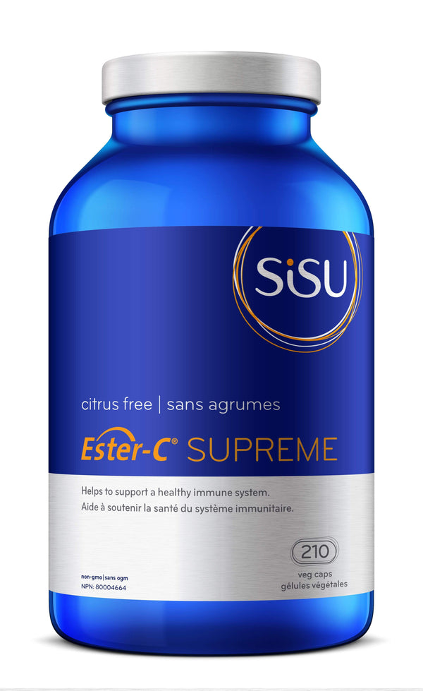 Sisu Ester-C Supreme 210 V-Caps - Citrus free
