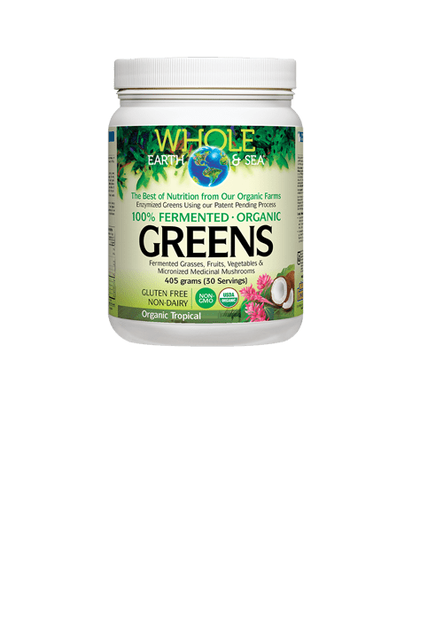 Whole Earth And Sea Fermented Organic Greens Organic Tropical