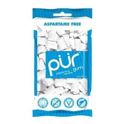 PUR 껌 PUR 페퍼민트 | 55 PC 가방