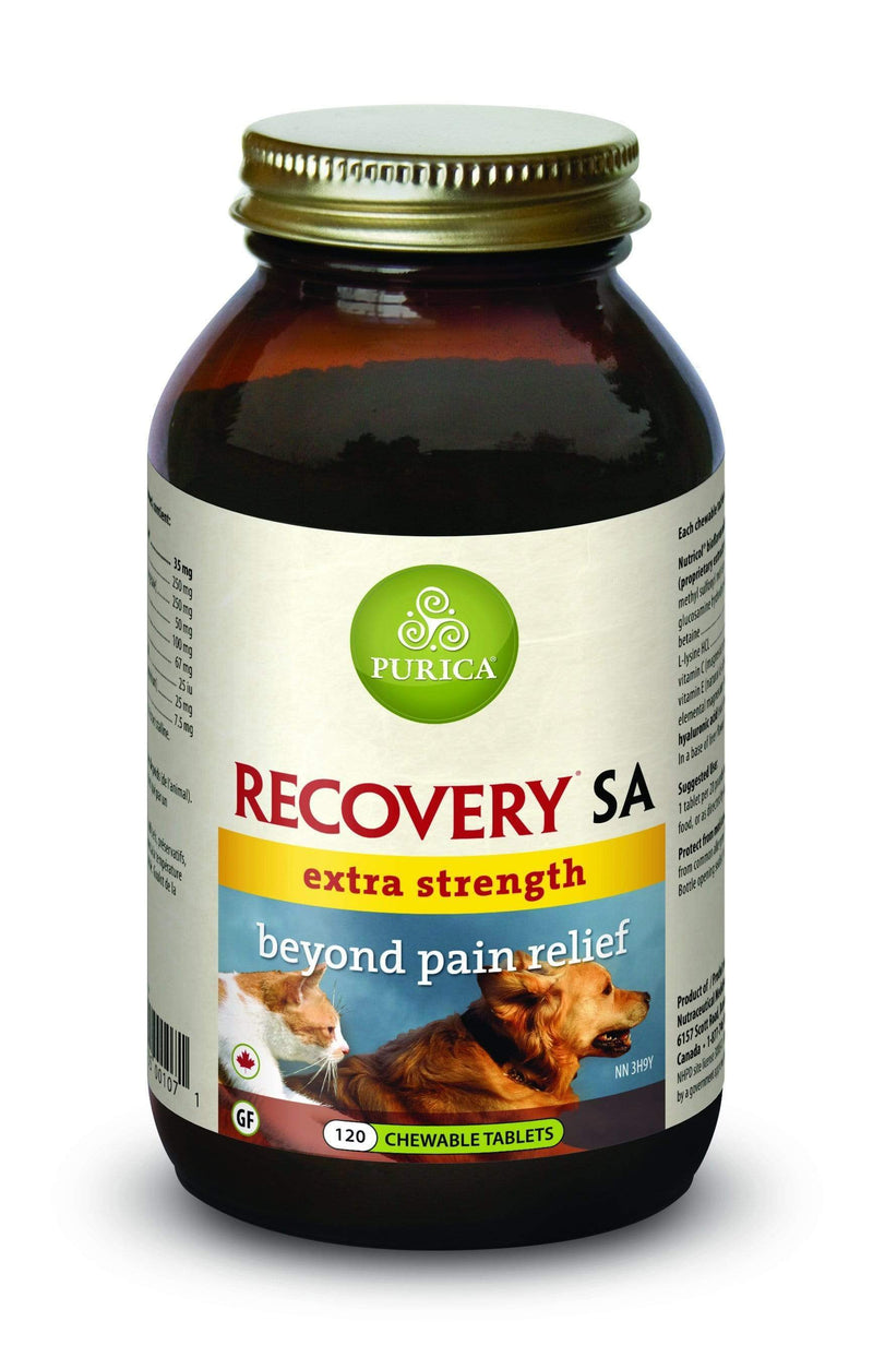 Purica Pet Recovery Extra Strength 120 Chewable Tablets