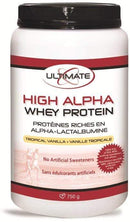 بروتين مصل اللبن عالي ألفا بنكهة الفانيليا الاستوائية