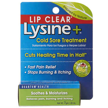 Quantum Health Lip Clear Lysine+ Cold Sore Treatment
