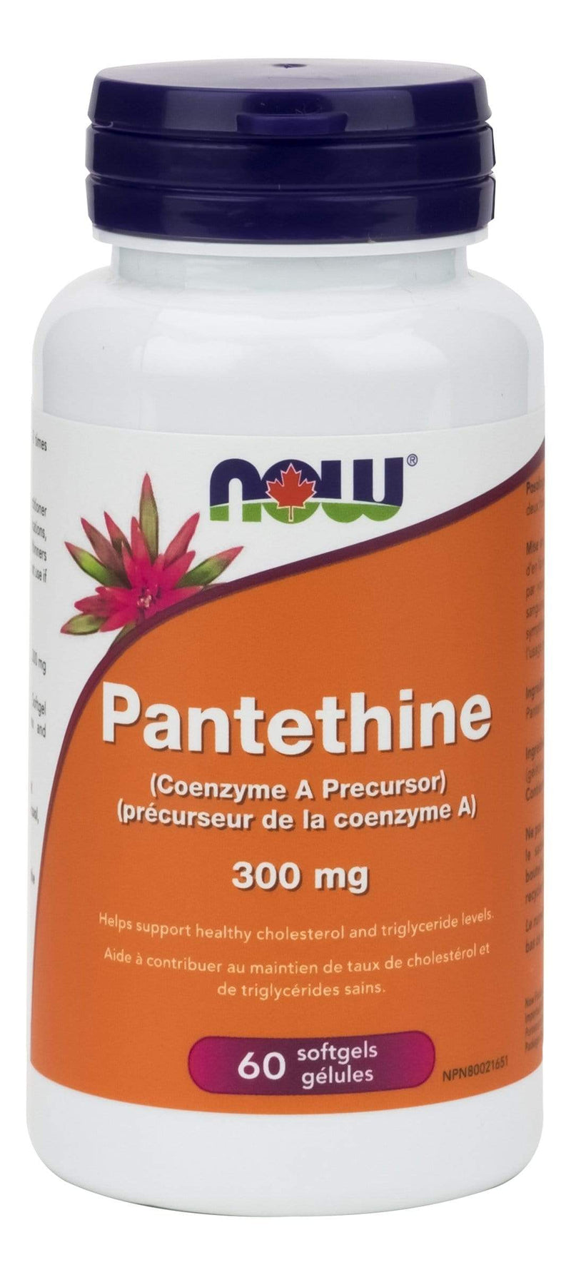 NOW Pantethine (Coenzyme A) 300 mg